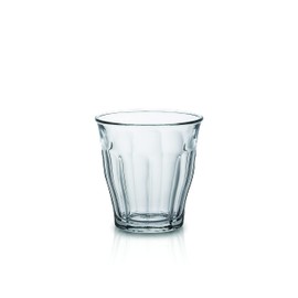 Duralex Picardie Glass Tumbler Set of 6, 10-7/8 ounce, Clear