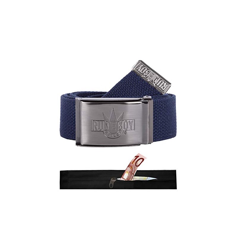 2Stoned Money Belt Safe Belt Unisex 4cm Wide Matte Buckle