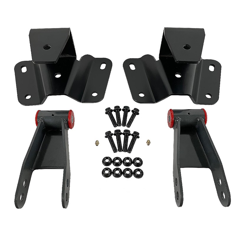 BST BSSP 4" Drop Kit Leveling Lowering Shackles Hangers Kits