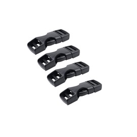 Side Release Buckles,Heavy Duty Plastic Buckle Clips Snaps Backpack Belt Replacement Buckle (15mm-4sets)