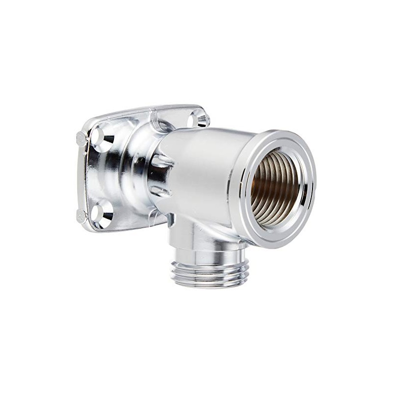 Kakudai Seated Faucet Elbow (Chrome) G1/2 External Thread Connection 646-800-13