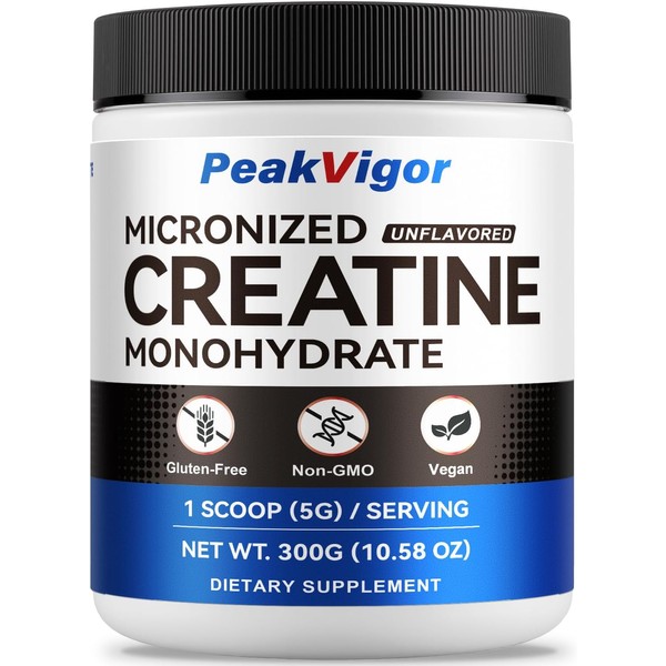 Creatine Monohydrate Powder – Micronized, Unflavored & Easy to Mix