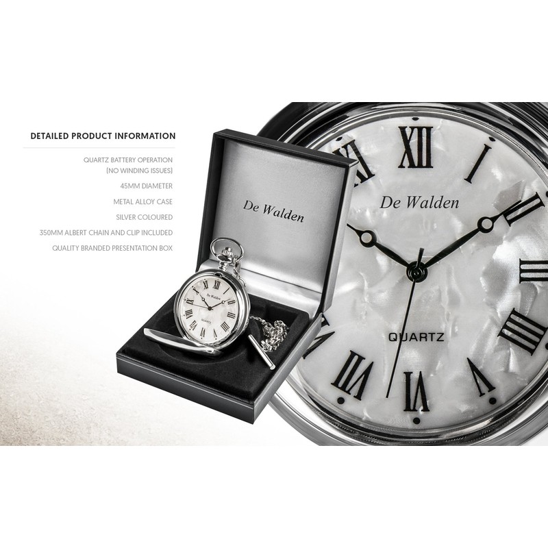 De Walden Mens 40th Birthday Gift Mother of Pearl Golf