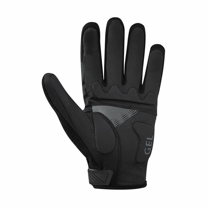 Shimano Clothing Shimano Original Long Unisex Adults' Gloves, Multicoloured (Multicoloured),