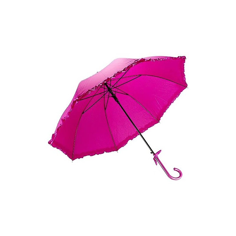 Superbia Sparkle Diamond Frill Fancy Wedding Event Automatic Stick Umbrella