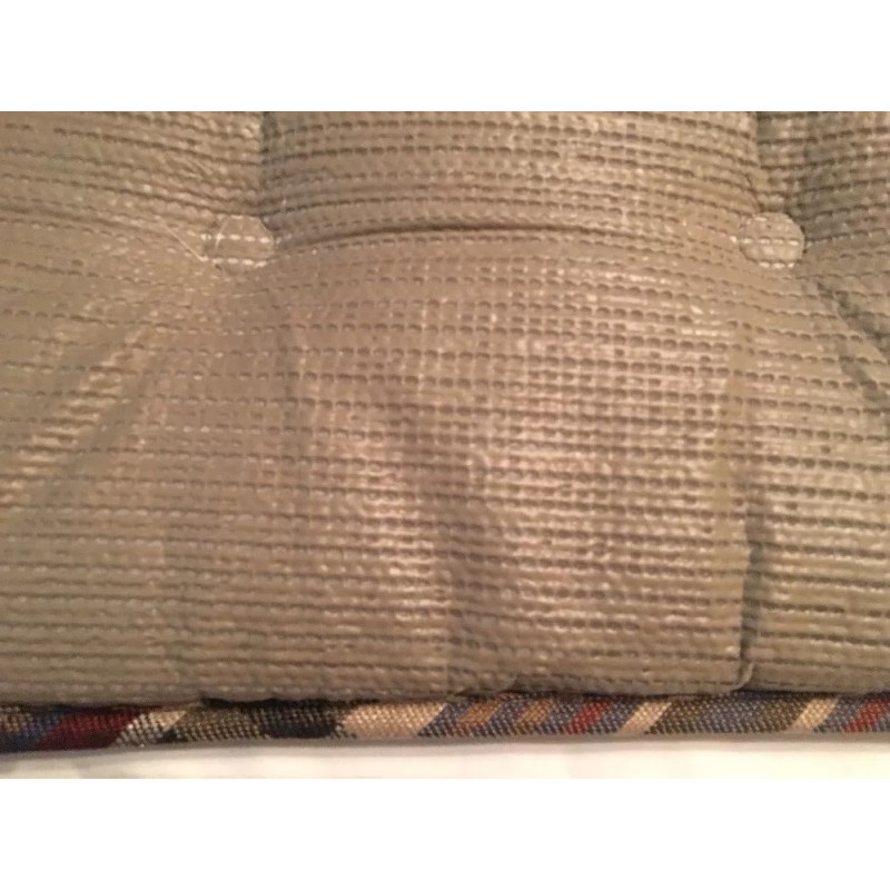 Food Network Network Plaid Woven 15” X 16” Chair Pad