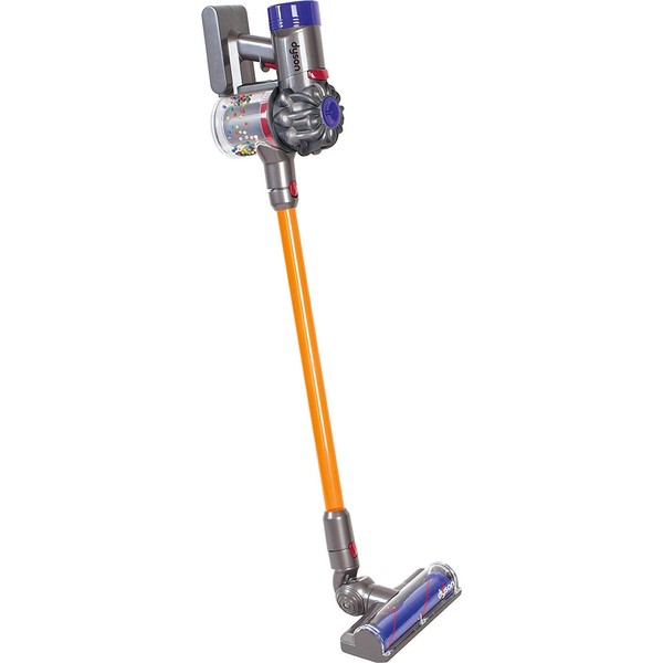 CASDON Little Helper Dyson Cord-Free Vacuum Cleaner Toy, Grey, Orange and Purple