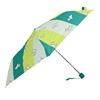 RADLEY Stripey Mini Telescope Umbrella in Ocean Blue Green and