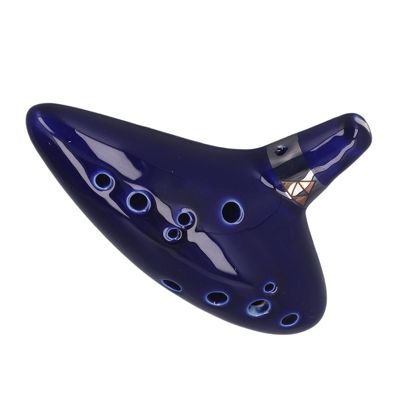 12 Sound Hole Alto C Ocarina Ceramic Ocarina Instrument Kit