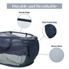 Durable Collapsible Laundry Baskets, Mesh Pop Up Laundry Hamper with