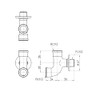 SANEI JB10A-13 Duplex Socket