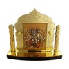 Shoppersduniya Panchmukhi Hanuman Golden Foil (Plated) for Car Dashboard Showpiece