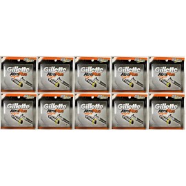 Gillette Atra Plus Refill Razor Blade Cartridges, 100 Count (Unboxed)