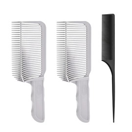 Qiyuda 2 Pcs Blend Friend Fade Comb with Tail Comb, Professional Barber Frend Fade Cutting Tool