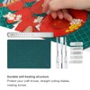 Carving Hobby Knife Kit Cutting Mat Handle Blades Ruler Art