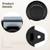 Calolin 6 Pcs Cabinet Latch with Zinc Alloy Bolt, Push