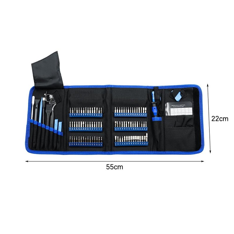 POFET Screwdriver Set 142 Pieces Electronic Precision Screwdriver With 120