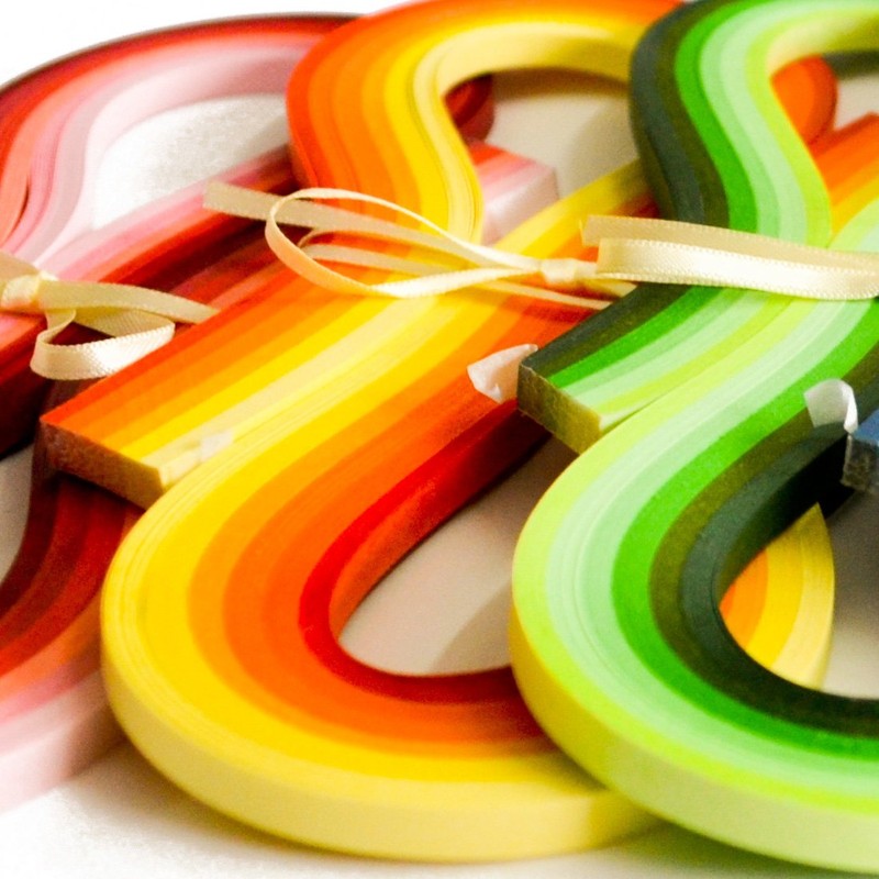 Juya Paper Quilling Set 720 Strips 36 Colors 54cm Length/Strip