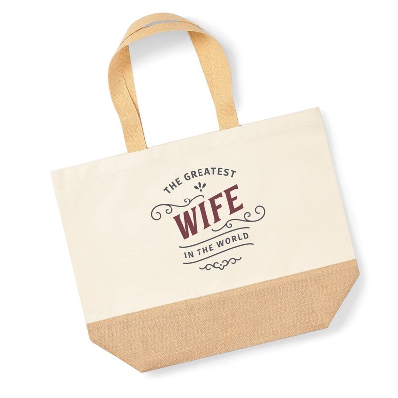 D Design Invent Print! Wife Gift Bag Tote Shopping Bag