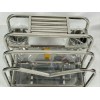 Maxcook Silver Cutting Board Rack, Cookware Storage Rack Holder