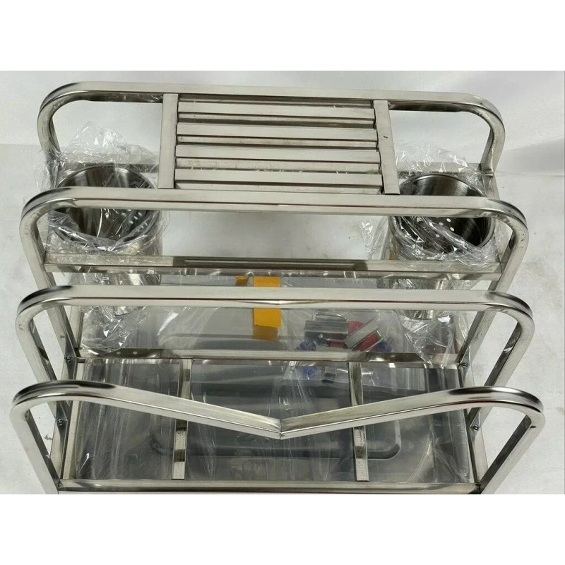 Maxcook Silver Cutting Board Rack, Cookware Storage Rack Holder