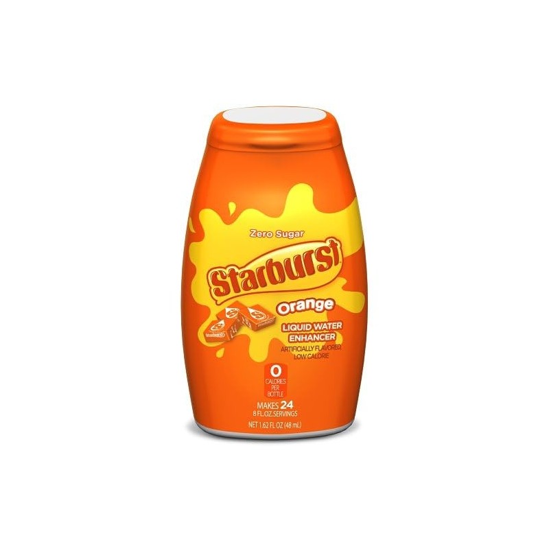 Starburst Liquid Water Enhancer - Orange - Low Calorie Water