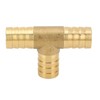 3 Way Adapter Fitting Brass 5/8in Brass Universal Tee Fitting