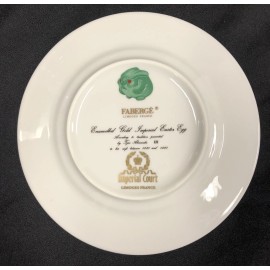 Faberge Imperial Easter Egg Salad Plate