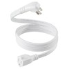 Flat Under Carpet Major Appliance Extension Cord with Flat Wall