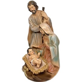 Holy Family with Child Figure 7.25" Tall