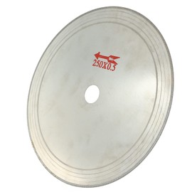 ILOVETOOL 10 inch Lapidary Saw Blade Diamond Cutting Blades Arbor 1''inch for Cutting Rocks