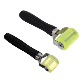 Seam Roller, Sound Deadening Roller, Rubber Roller for Car Audio, Wallpaper Seam Roller, Wallpaper Roller, 2-Piece Set for Automotive and Home Applications