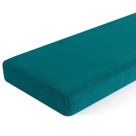 SUBRTEX Stretch Couch Cushion Cover, Sofa Cushion Furniture Protector, Couch Seat Slipcover, High Elasticity for RV Living Room (Sofa Cushion, Blue)