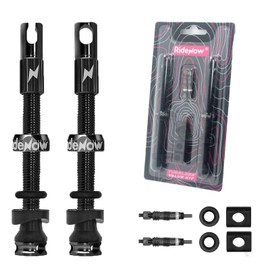 Ridenow Tubeless Valve Stems, Presta Valves 45/65/85mm for MTB & Road Bikes