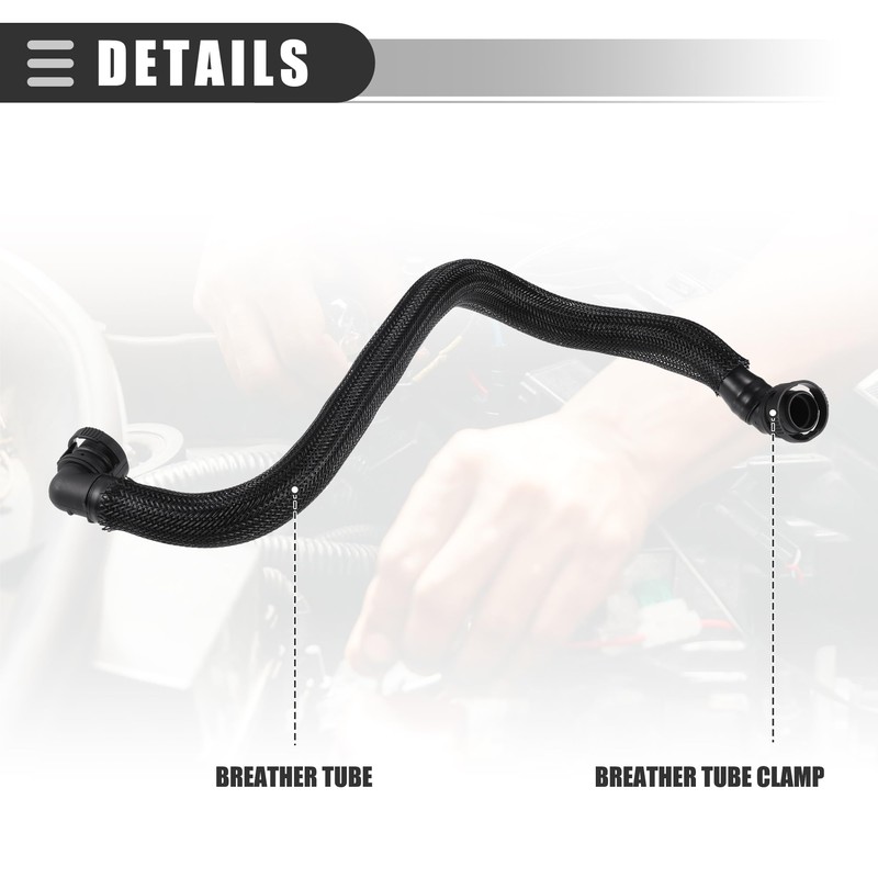 Motoforti Crankcase Vent Hose Tubing PC-V Valve Hose Fits Mini