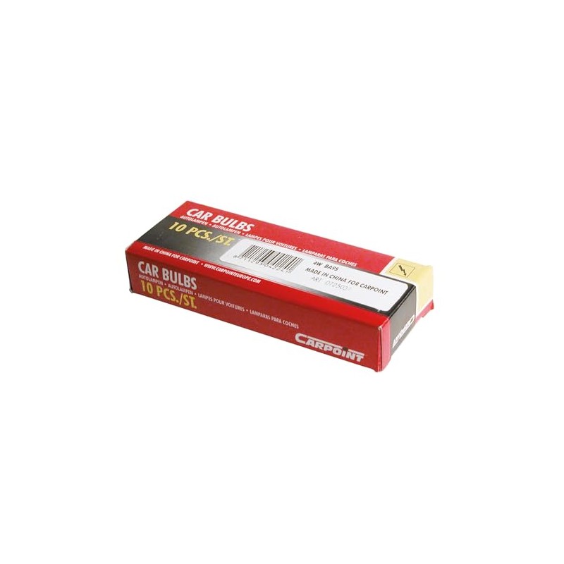 Carpoint Lamp T4W BA9s/233 Box of 10