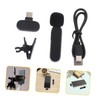 Totority Wireless Clip Microphone Lavalier Mic for Mobile Phones Noise
