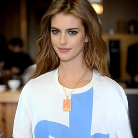 ORIGENCE Tarot Card Necklace Gold Plated Square Pendant Necklace Colorful Enamel Vintage jewelry Good Luck Amulet Tarot Necklace for Women Men Protection Necklace Spiritual Jewelry