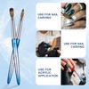 Kolinsky Acrylic Nail Brush KEMEISI (Blue 12)