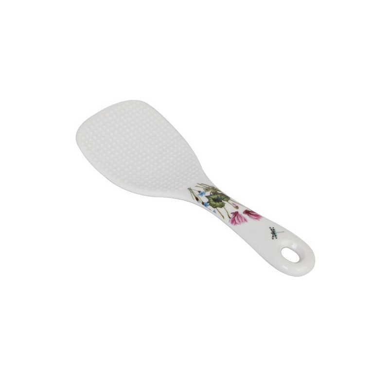 Golden Bell Wildflower Rice Spatula + Saucer / 골든벨 야생화