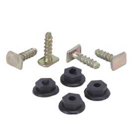 Wheel Arch Trim Clips, Front Wheel Arch Trim Clips with Screws 12290 Compatible with Vauxhall Corsa 2000‑2006