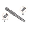 sourcing map 10pcs H4 Hex Screwdriver Bit 1/4" Hex Shank