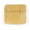 BambooMN Brand - Solid Bamboo Mini Dishes - Square, 2.4"