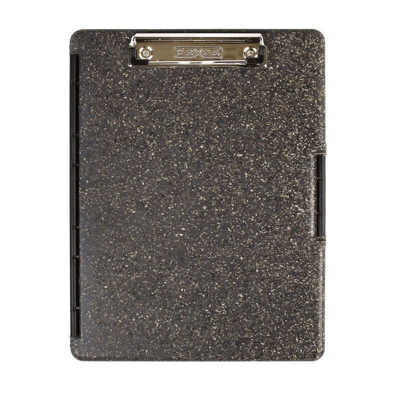 Dexas Slimcase 2 Storage Clipboard with Side Opening, Heavy Granite