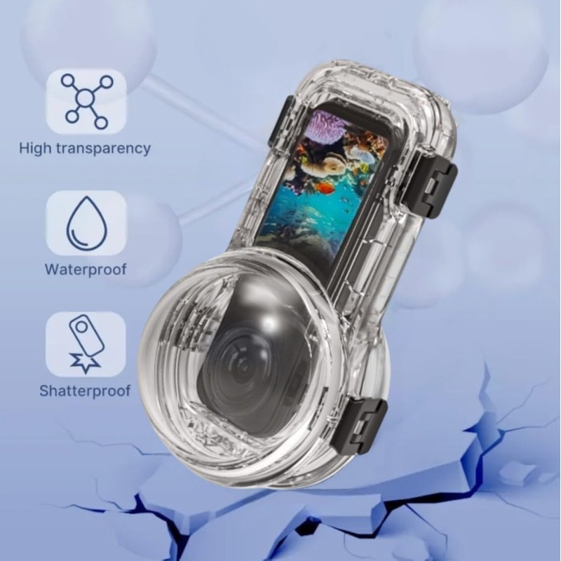 Invisible Super Dive Case for Insta360 X5