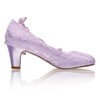 Emily Bridal 1505-1B Women's Wedding Shoes Closed Toe 2.56 Inches