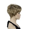 Lydell Short Straight Fluffy Full Synthetic Wigs with Bangs for
