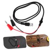 Ipetboom Rotatable Dual Banana Plug Test with Pure Copper Cable