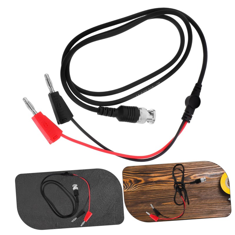 Ipetboom Rotatable Dual Banana Plug Test with Pure Copper Cable