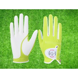 SIMPLE SYMBOL Women's RainGrip Golf Glove Two Pack,Hot Wet Weather Comfort,（Two Left Hands Or Two Right Hands Or One Pair） Four Colors to Choose from Pink/Purple/White/Green(Green,M,Right)